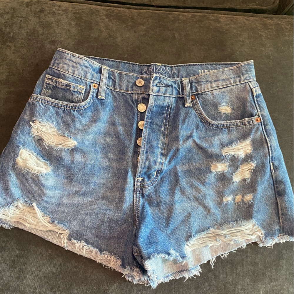 Women’s Arizona Distressed Jean Shorts size 11
